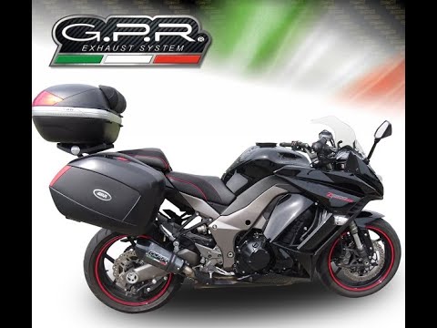 Escape Kawasaki Ninja 1000 2011-2016 GPR M3 Poppy Dual Slip On Race