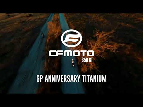 CF Moto 650 Gt 2022-2024 Exhaust GPR Grand Prix Evo Titanium Slip-On - video 1