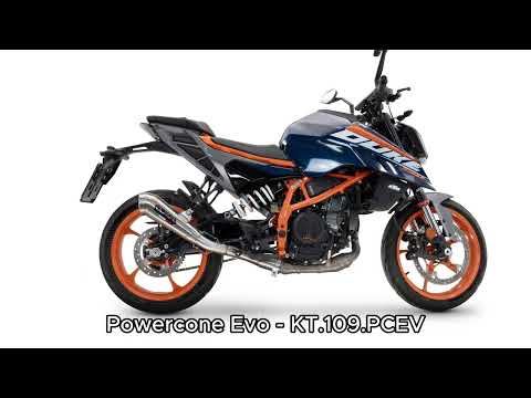 KTM 390 DUKE 2024-2025 Exhaust GPR Powercone Evo Slip-On