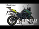 Benelli Trk 702 2023-2024 Exhaust GPR Dual Inox Slip-On