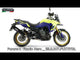 Escape GPR Furore-X Titanio Nero Slip-On para Suzuki V-STROM 800DE 800SE 2023-2025