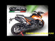 Tubo de escape GPR decatalítico para KTM 125 Duke 2017-2020