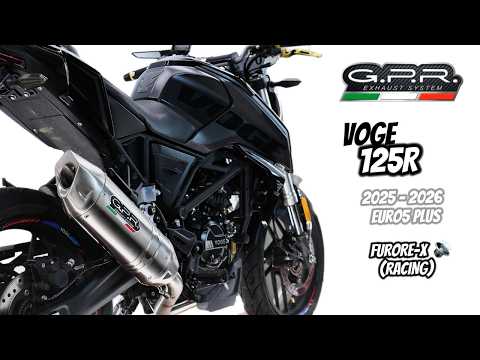 Escape GPR M3 Inox Sistema Completo para Voge R125 2023-2024