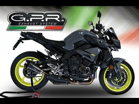 Yamaha FZ10 2016-2024 Exhaust GPR M3 Poppy Slip-On