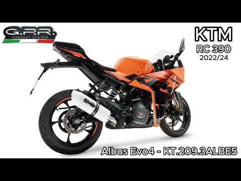 KTM RC 390 2022-2024 Exhaust GPR Albus Evo4 Slip-On