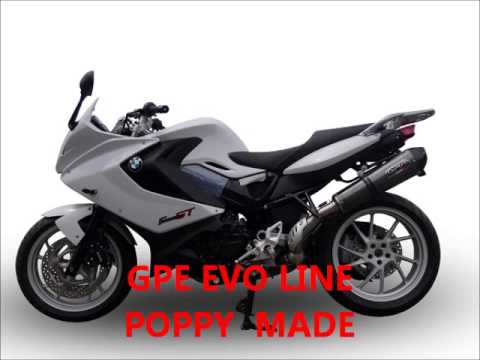 BMW F800GT 2017-2019 Exhaust GPR Furore Evo4 Nero Slip-On