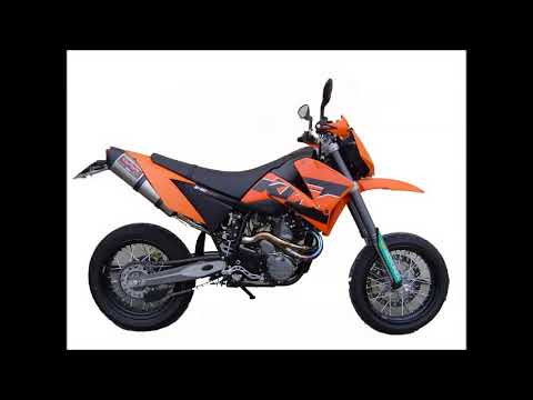 KTM 640 LC4 2005-2006 Exhaust GPR Furore-X Inox Dual Slip On - video 1