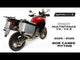 Maletas laterales GPR TECH de 38 + 32 litros, aluminio negro, para Ducati Multistrada V4 / V4S 2025-2026