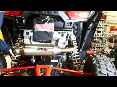 Escape GPR Power Bomb Slip-On para Polaris Rzr XP 1000 2014-2023