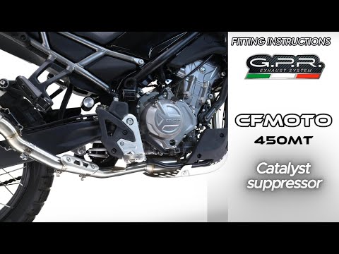 Échappement GPR Decat Pipe pour CF Moto 450 MT 2024