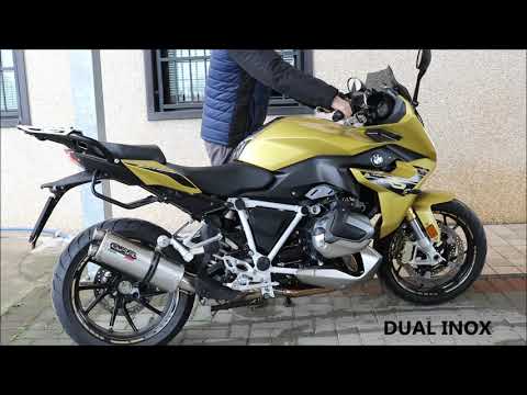 BMW R1250R R1250RS 2019-2020 Exhaust GPR Hyper Sonic Black Titanium Slip-On