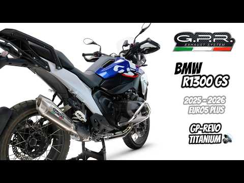 Escape GPR GP-Revo Titanium Slip-On para BMW R1300GS 2024-2026
