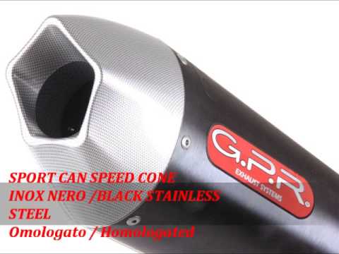 Escape GPR Furore Poppy Slip-On Race para CF Moto Nk 650 2012-2016