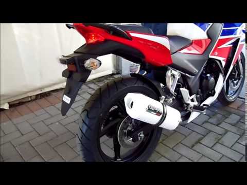 Honda CBR300R 2014-2016 Exhaust GPR Deeptone Inox Slip-On Race