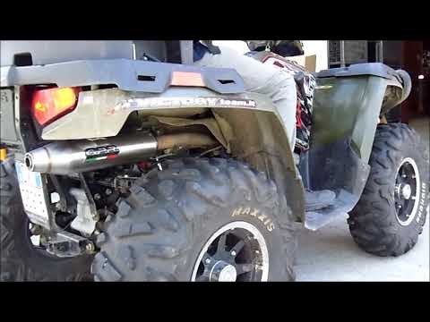 Escape GPR Deeptone para ATV, deslizante, para Polaris Sportsman 800 E XR 1 2008-2014/ E XR 1 2008-2014