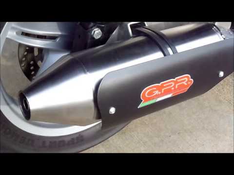 Malaguti Spidermax 500 GT 2004-2011 Exhaust GPR Power Bomb Slip-On Race