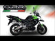 Kawasaki NINJA 650R 2006-2011 Exhaust GPR Albus Ceramic Slip-On
