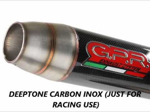 Yamaha XJR1300 2007-2017 Exhaust GPR Furore Nero Slip-On