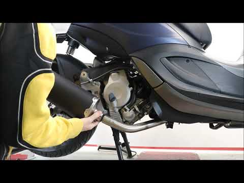 Sistema de escape completo GPR Evo4 Road para Piaggio Beverly 350 2016-2020