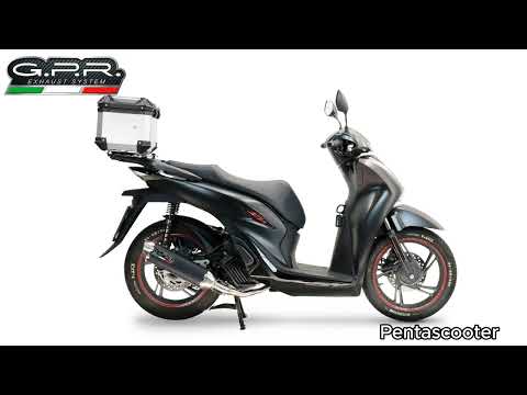 Escape GPR para pentascooter Honda SH 150I 2020-2023 Slip-On