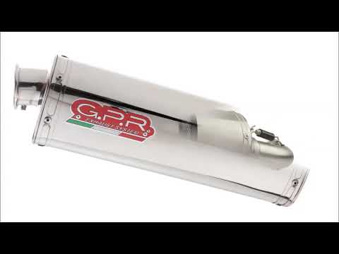 Yamaha Fzr1000 ExUp 1989-1990 Exhaust GPR Deeptone Inox Slip-On