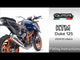 KTM 200 DUKE 2024-2025 Exhaust GPR GP-Revo Titanium Slip-On