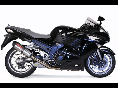 Kawasaki ZX14R 2008-2011 Exhaust GPR Trioval Dual Slip On Race