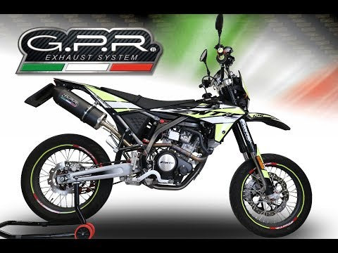 Fantic Motor 125 M Performance 2019-2020 Exhaust GPR Furore Nero Slip-On