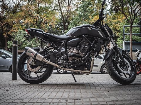 Yamaha FZ7 MT07 2017-2020 Exhaust GPR Grand Prix Evo Titanium Full System