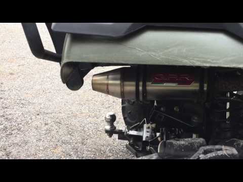 Escape GPR Deeptone para ATV Polaris Sportsman 500 2002-2013, sin cordones