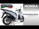 Sistema completo de escape GPR Furore-X para scooter Honda SH150 2024-2025