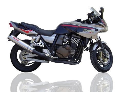 Kawasaki ZRX1200 2002-2008 Exhaust GPR Inox Tondo Bolt-On