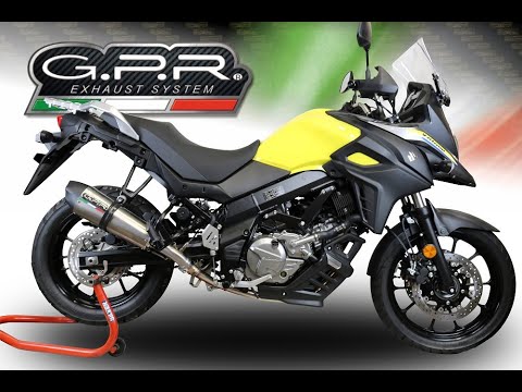 Escape Suzuki V-Strom 650 2021-2025 GPR Furore Evo4 Nero Mid Sistema completo