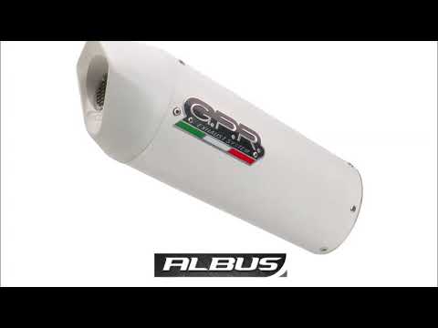 Escape GPR Furore Nero Slip-On Race para Honda Silver Wing 600 - SW-T 2007-2016