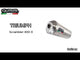 Triumph Scrambler 400 X 2023-2025 Exhaust GPR Satinox Slip-On - video 2