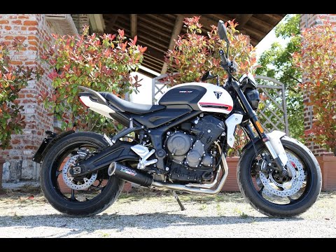 Triumph Trident 660 2021-2024 Exhaust GPR Deeptone Inox Full System Low Level