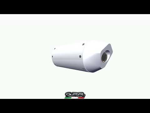 Escape GPR Albus Cerámico Slip-On para Mv Agusta Brutale 675 2012-2015