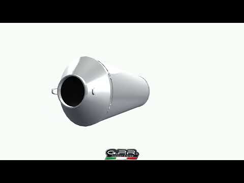 Triumph Tiger Sport 1050 2013-2015 Exhaust GPR Ghisa Slip-On