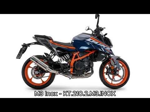 KTM 250 DUKE 2024-2025 Exhaust GPR M3 Inox Slip-On