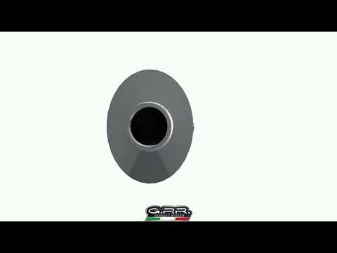 Piaggio Beverly 500 2004-2012 Exhaust GPR Evo4 Road Slip-On Race