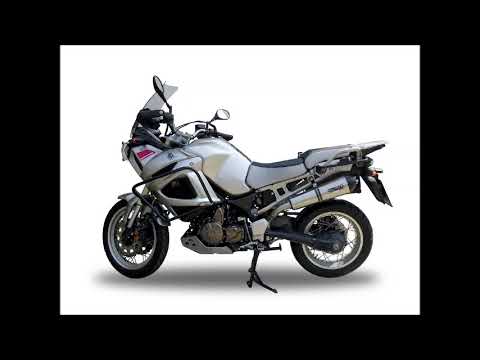 Yamaha XT1200Z Supertenere 2010-2016 Exhaust GPR Furore Nero Slip-On