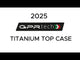 Titanium Universal Top Case GPR Tech ALPI-TECH 35 Liters Natural Color