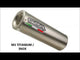 Kawasaki ZX6R 636 2003-2004 Exhaust GPR Furore Poppy Slip-On High Level