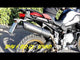 Escape GPR doble de acero inoxidable deslizante para BMW F800 Gs 2024-2025