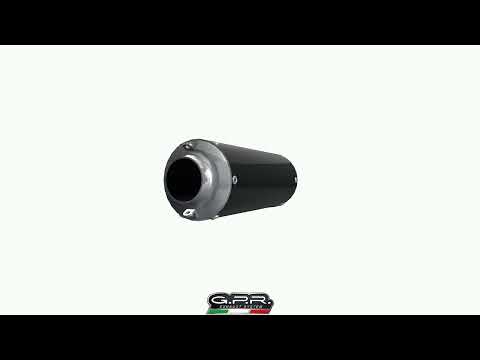 Kawasaki Z650RS 2021-2023 Exhaust GPR M3 Black Titanium Full System Race - video 3