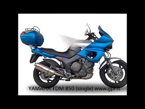 Yamaha Tdm 850 1991-2001 Exhaust GPR Satinox Slip-On