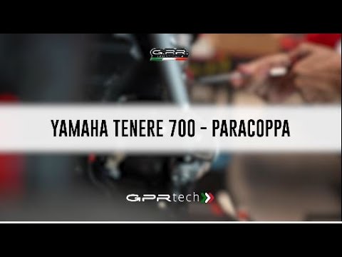 Protector de cárter GPR TECH de titanio para FB Mondial Smx 125 Enduro 2018-2020