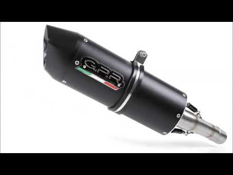 Yamaha Xtz 750 Supertenere 1989-1997 Exhaust GPR Trioval Slip-On