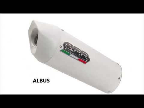 Yamaha R6 1999-2002 Exhaust GPR Furore Nero Slip-On High Level