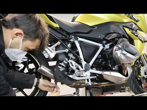 BMW R1250R R1250RS 2021-2024 Exhaust GPR Dual Poppy Slip-On